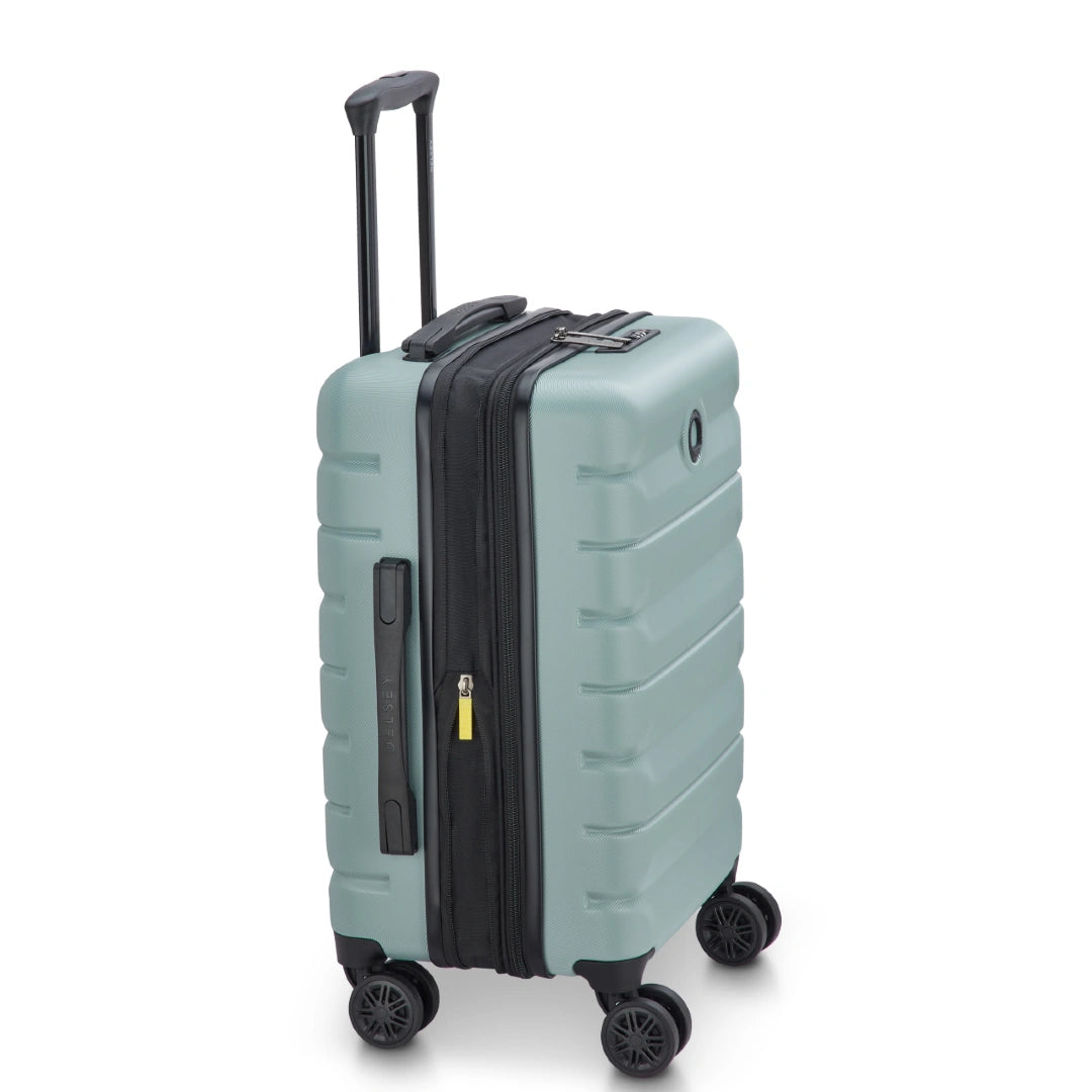 Delsey Air Armour Kabinekuffert 55 cm grøn, fra siden