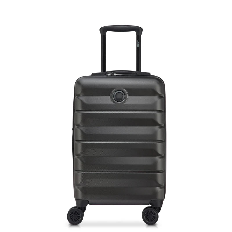 Delsey Air Armour Kabinekuffert 55 cm Sort, forfra