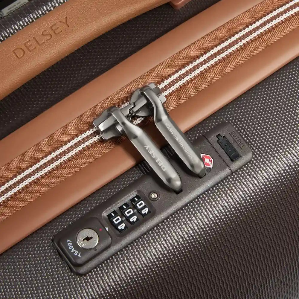 delsey chatelet ar 2.0 lås og usb port