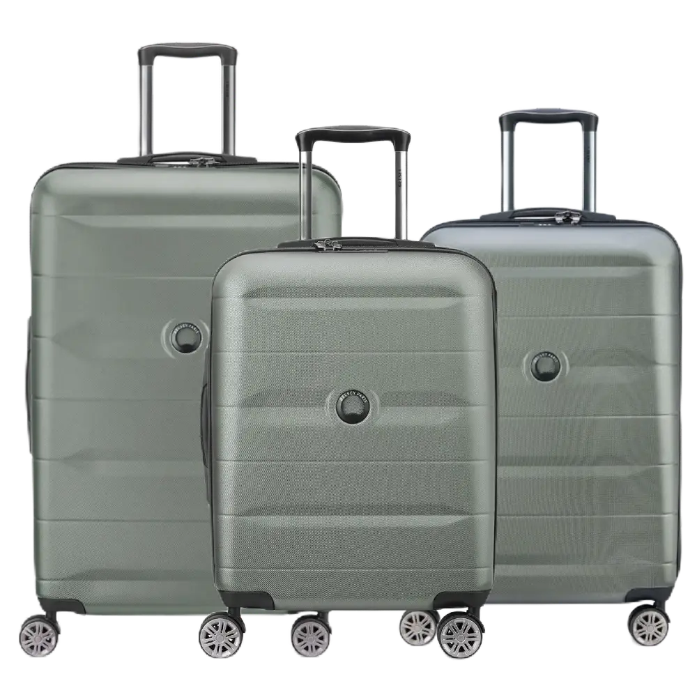 Delsey Comete + Kuffertsæt - Iguana