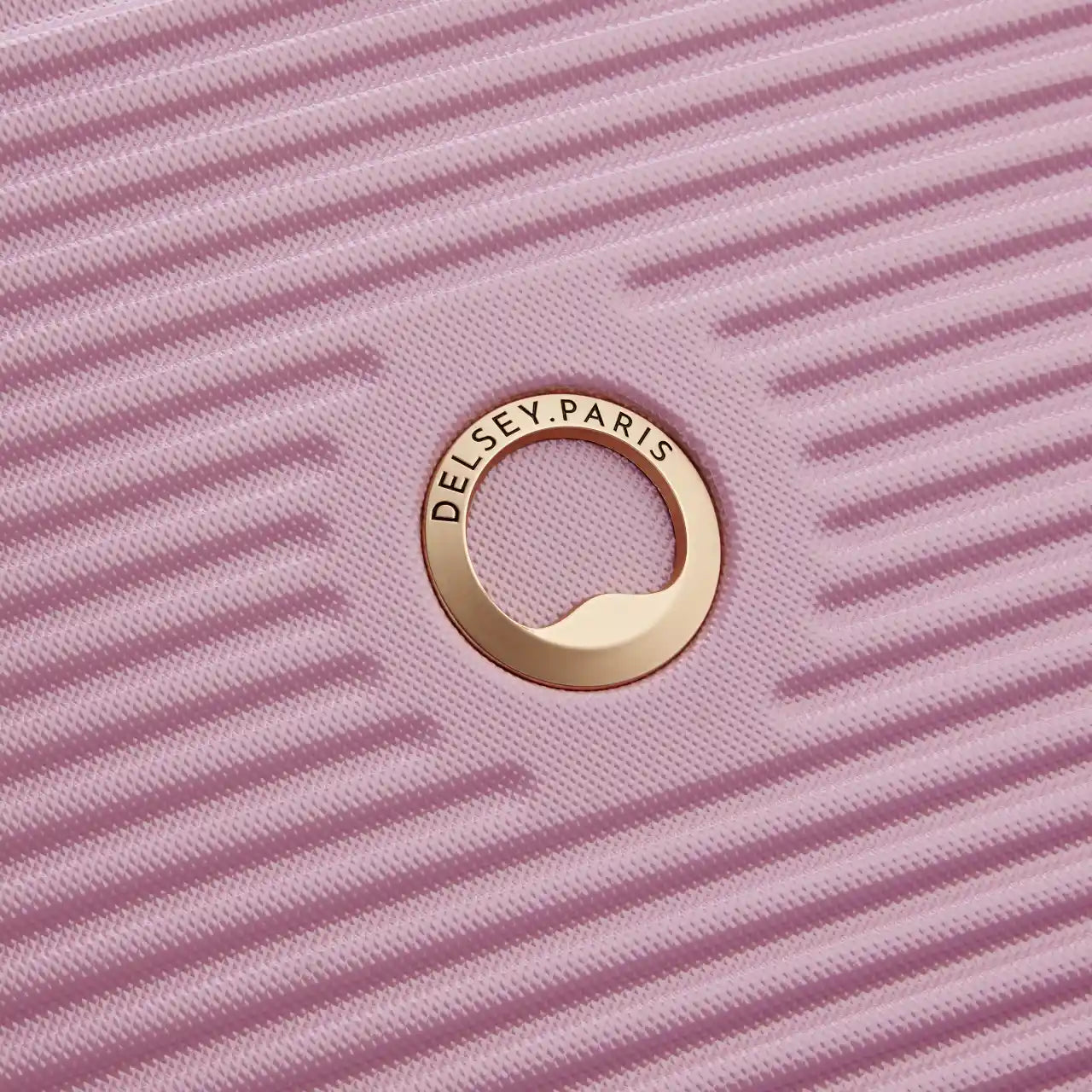 Delsey Freestyle stor kuffert, lyserød, detalje