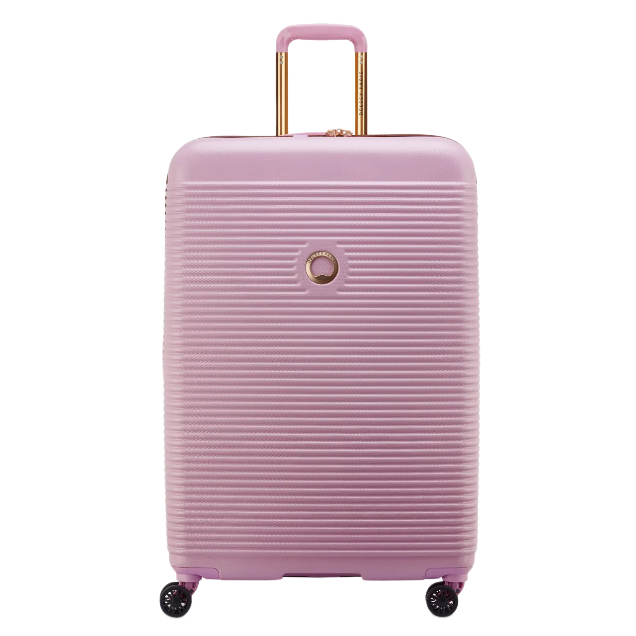 Delsey Freestyle stor kuffert, lyserød