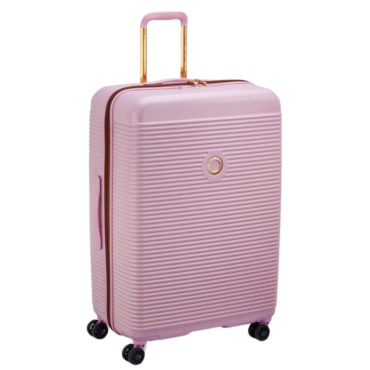 Delsey Freestyle stor kuffert, lyserød