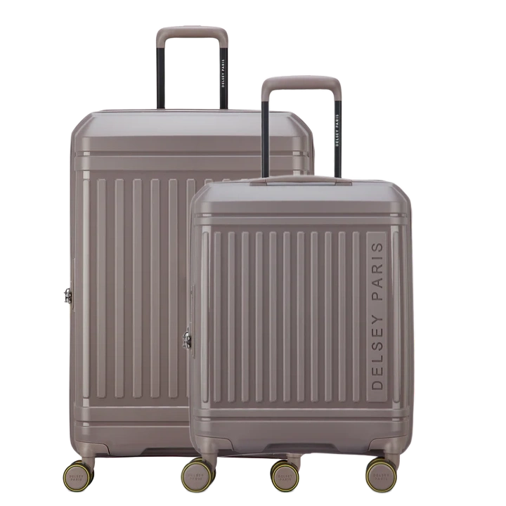 Delsey Lutece Duo Kuffertsæt, 76 og 55 cm - Brun