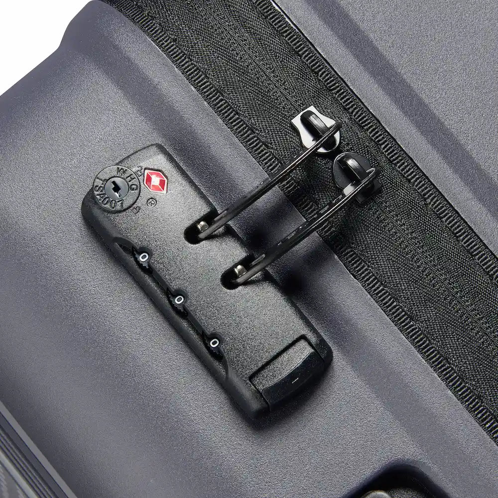 Delsey ordener kuffert 55cm antracit,, lås