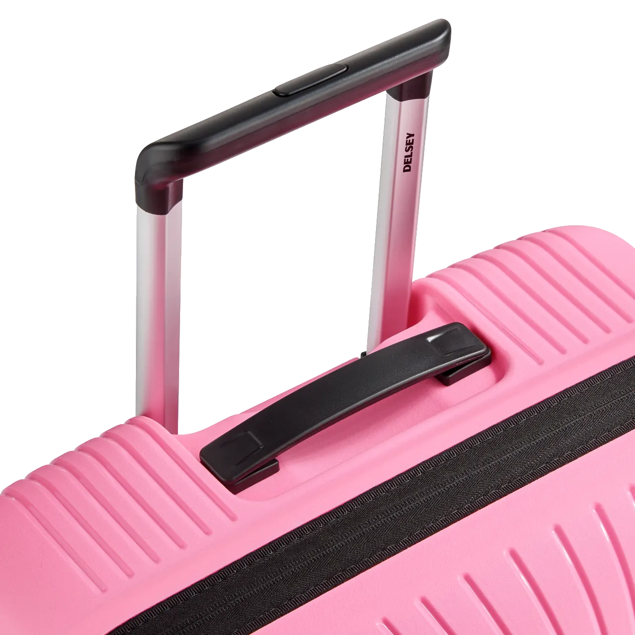 Delsey Ordener kabine kuffert travel pink håndtag
