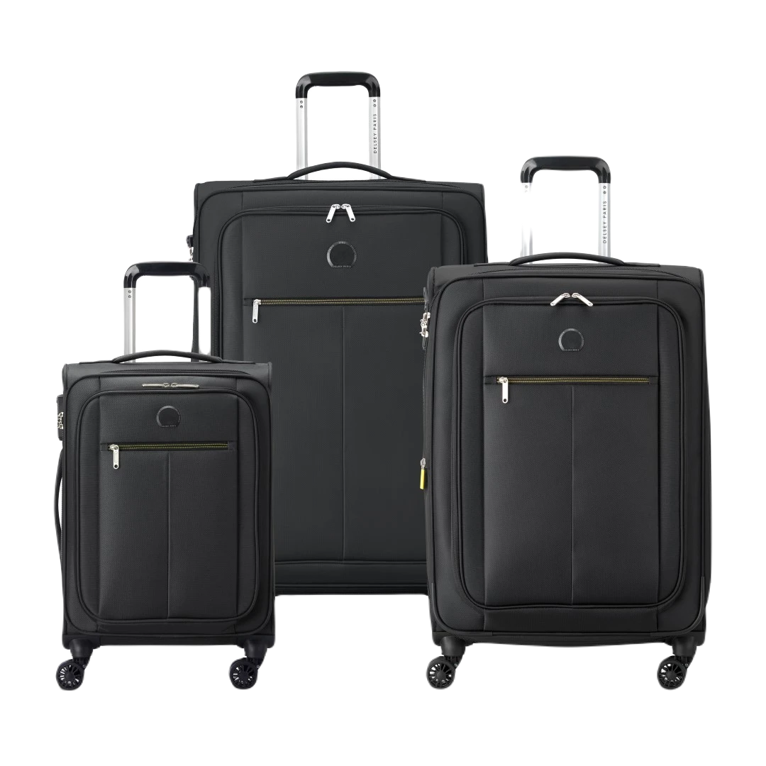 Set med 3 delsey pin-up 6 kufferter