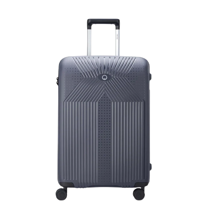 delsey ordener kuffert medium 66 cm antracit forfra