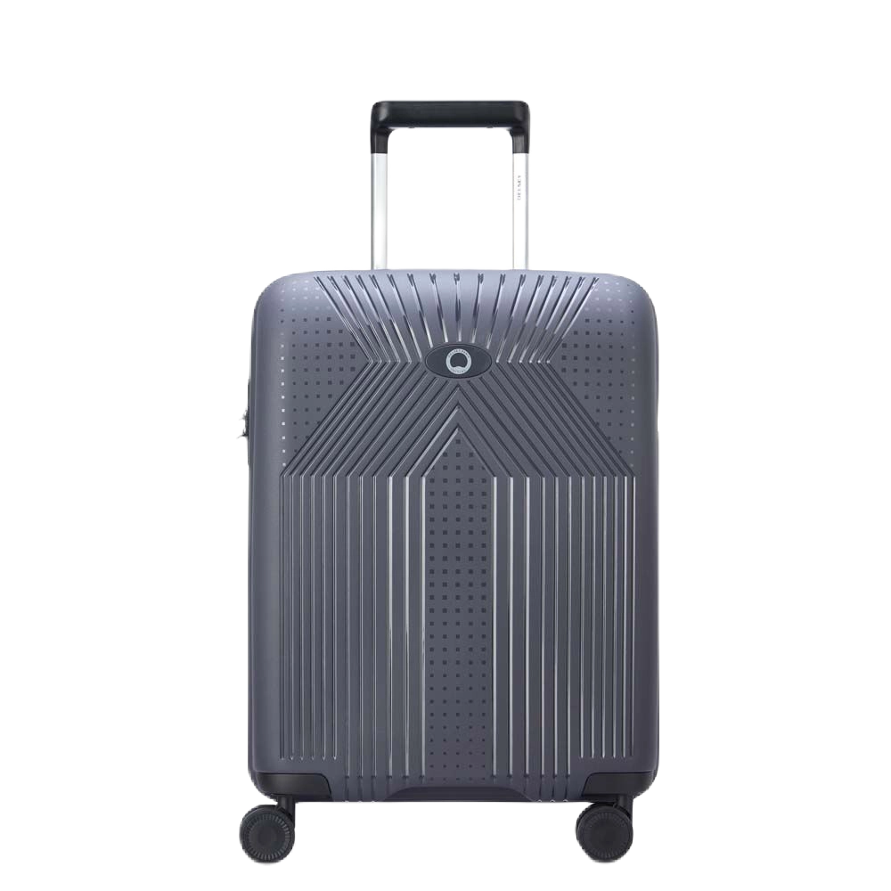 Delsey ordener kuffert  55cm antracit, forfra