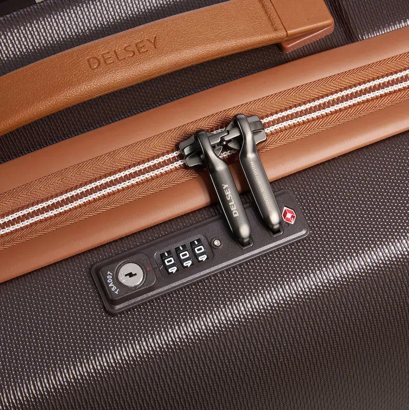 delsey chatelet air kuffert 77cm, brun tsalås