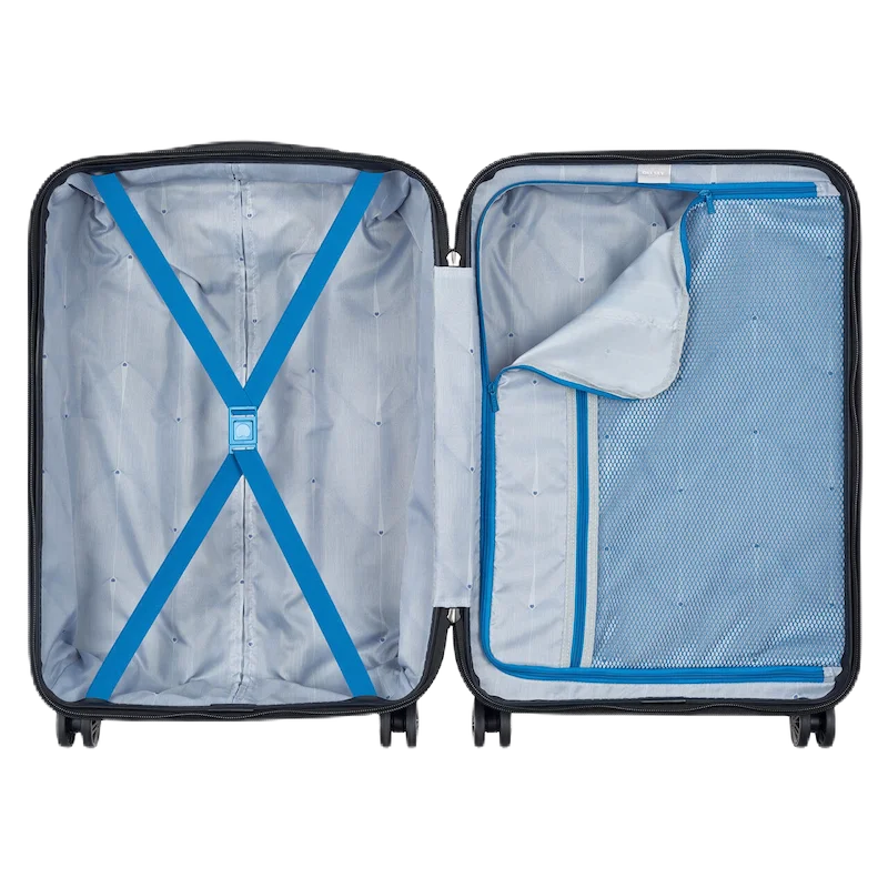 delsey comete+ kuffert 67 cm, iguana, åben
