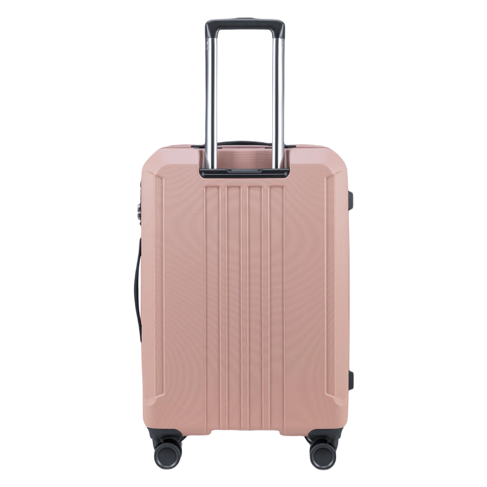 epic airwave neo kuffert i farven ibis rose i medium størrelse, set bagfra
