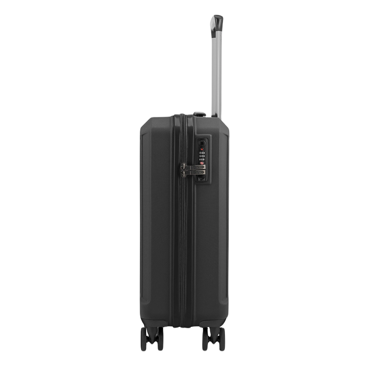epic airwave neo sort kabinekuffert, set fra siden