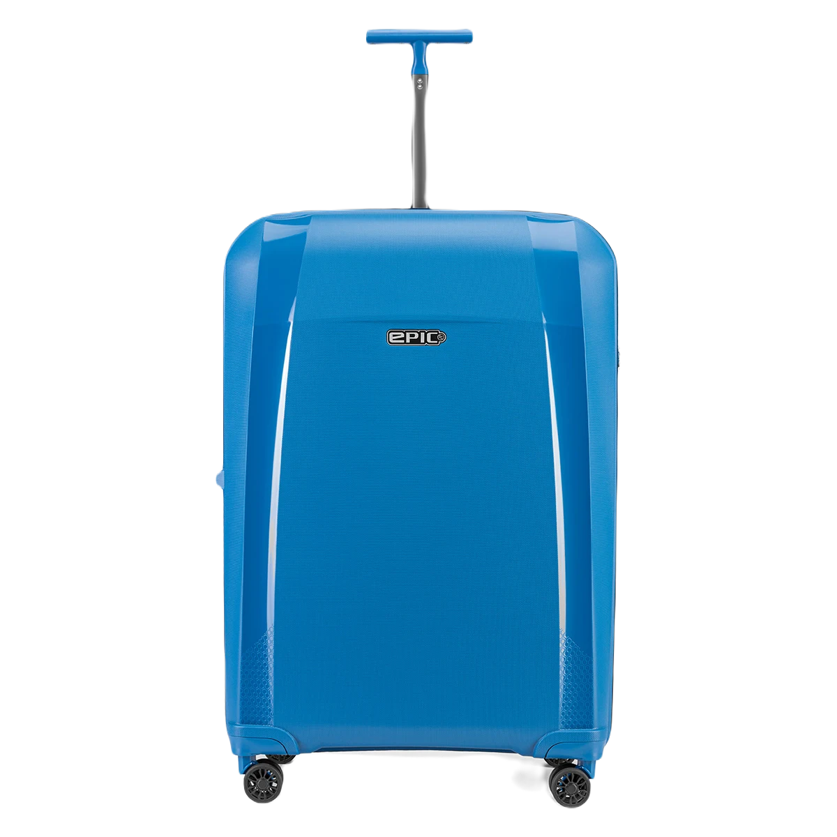 Epic Phantom SL blå, stor 75 cm, set forfra