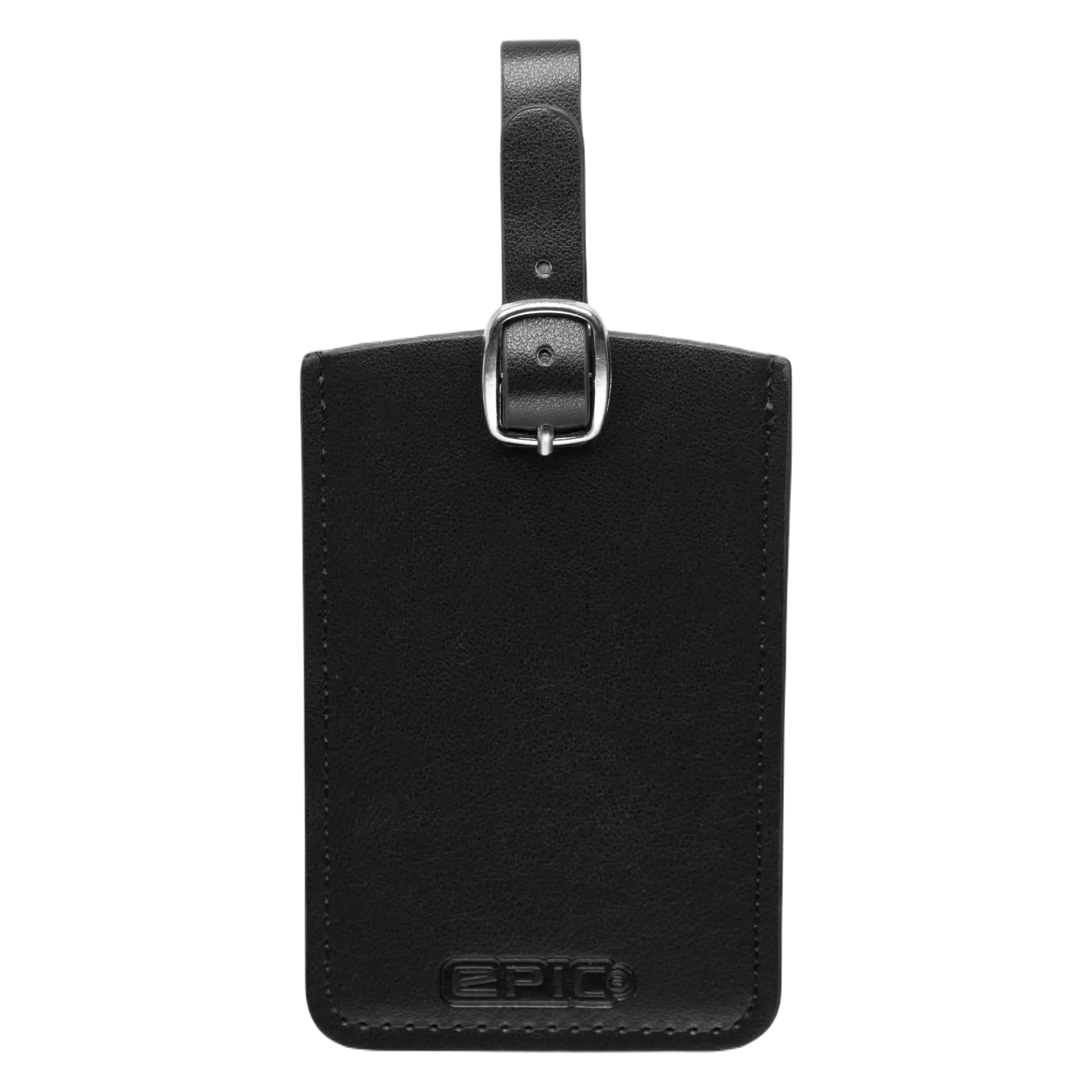 EPIC sort kunstlædermærke