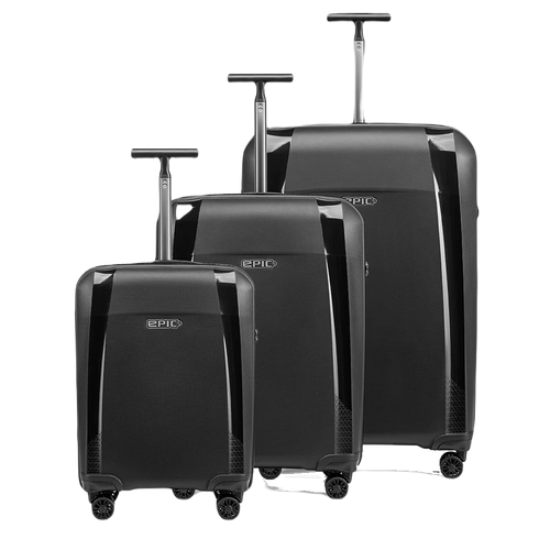 Epic Phantom SL kuffertsæt Sort - 3 kufferter