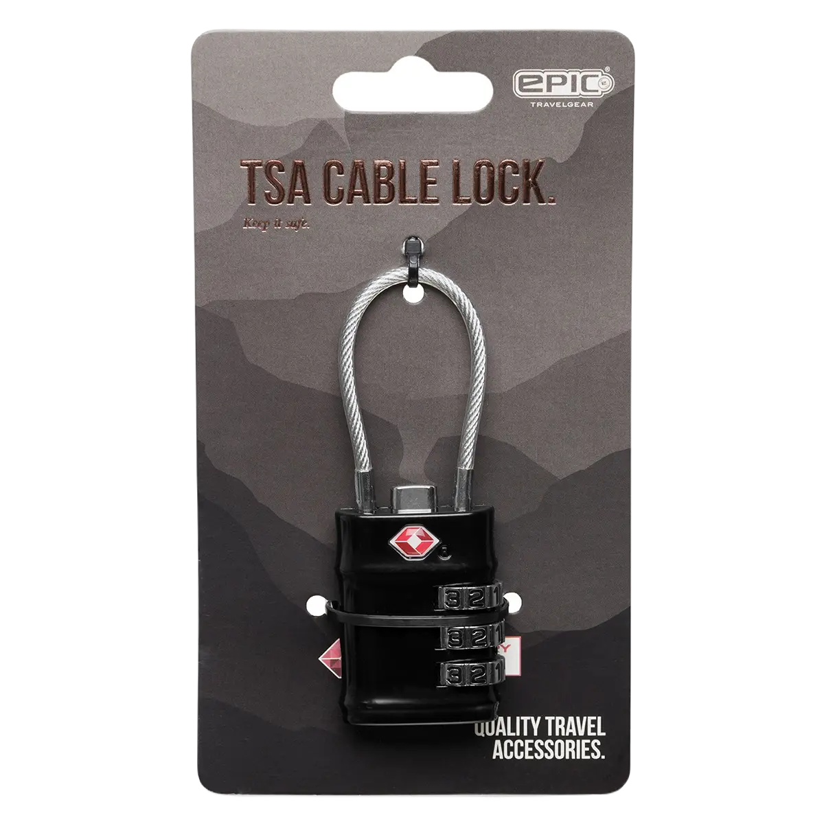 epic TSA-kabellås