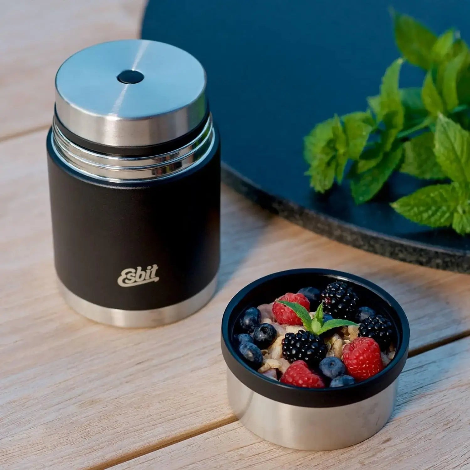 Esbit Sculptor Food Jug 750 ml med låg som kop