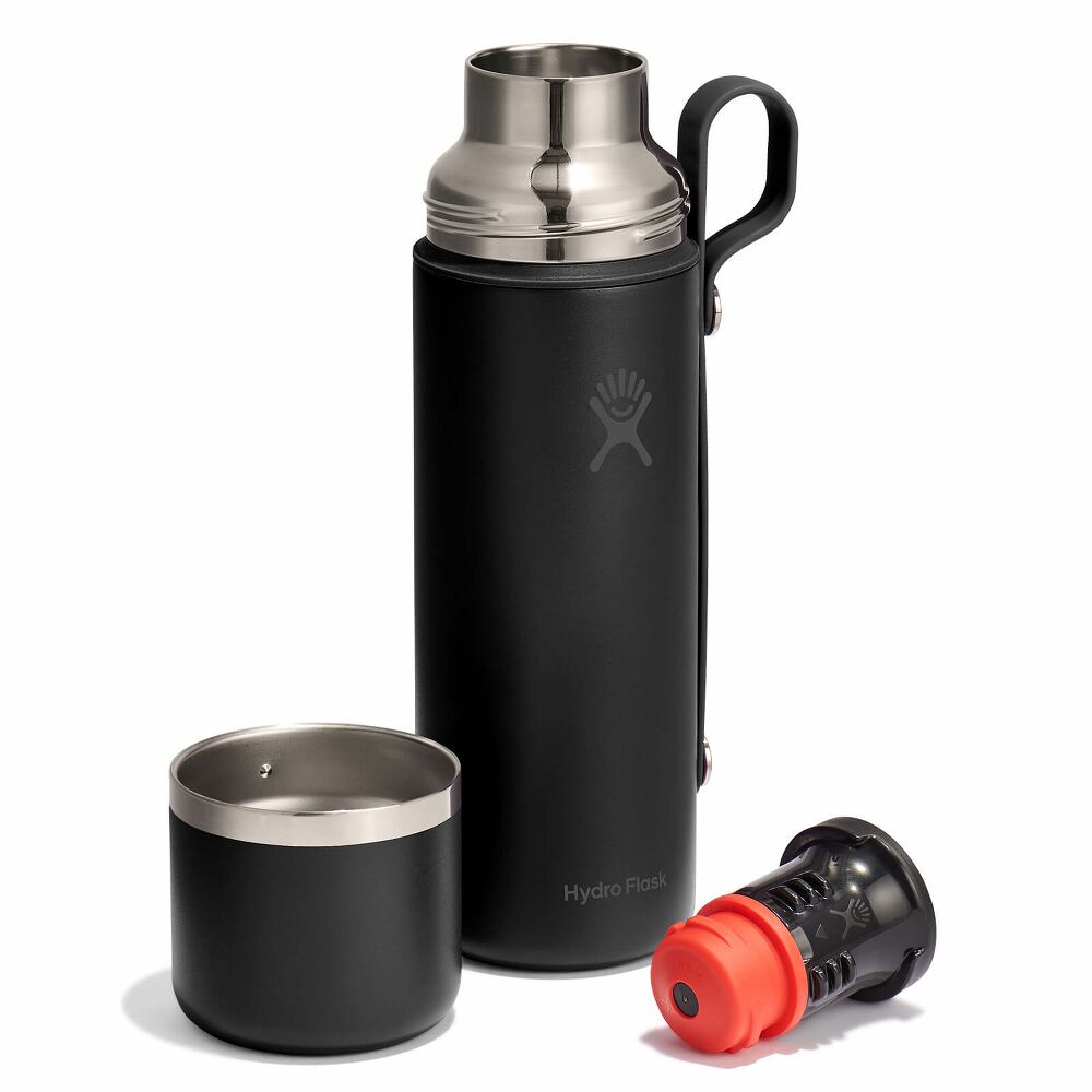 Hydro Flask Termoflaske med Kop, 793 ml - Sort Tonal