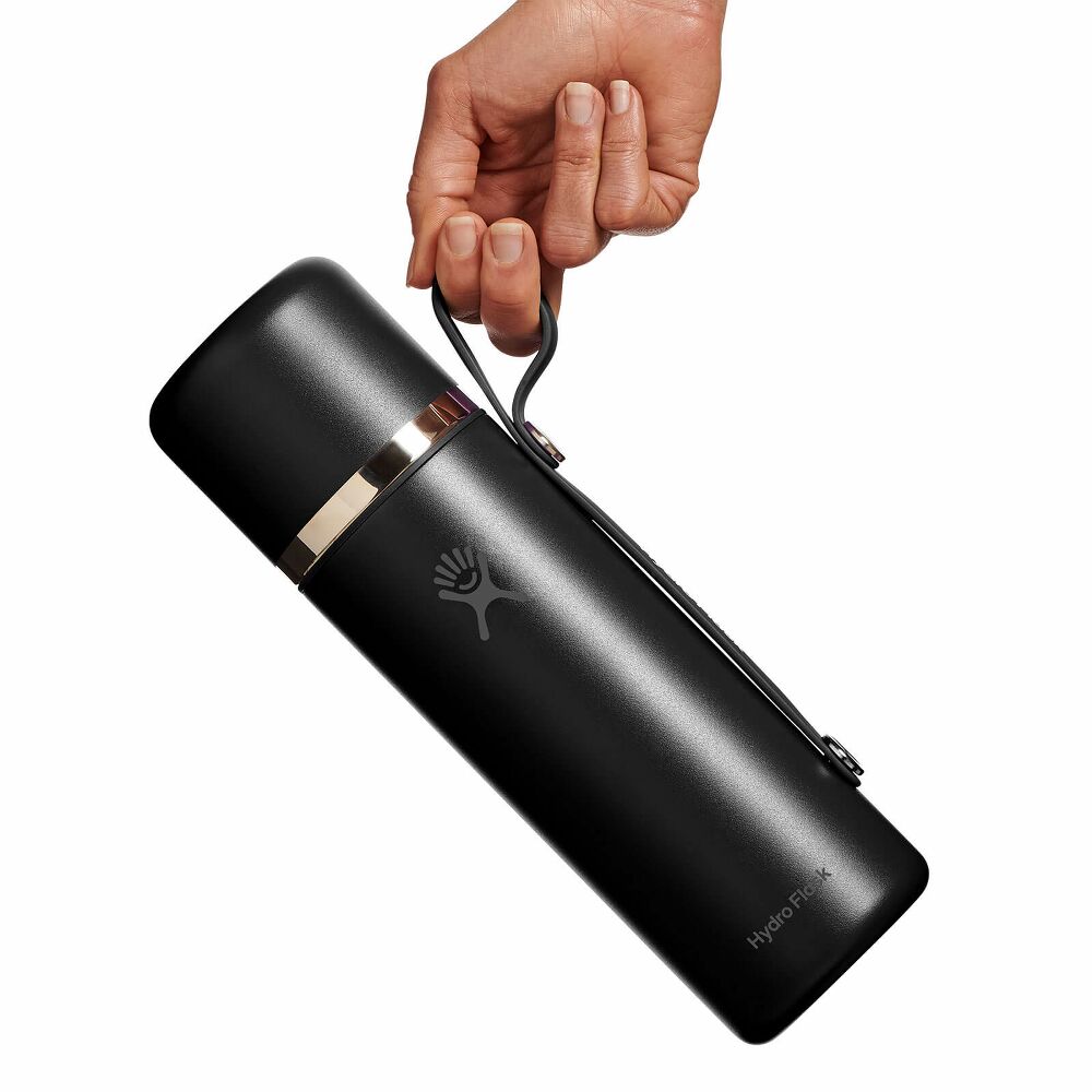 Hydro Flask Termoflaske med Kop, 793 ml - Sort Tonal