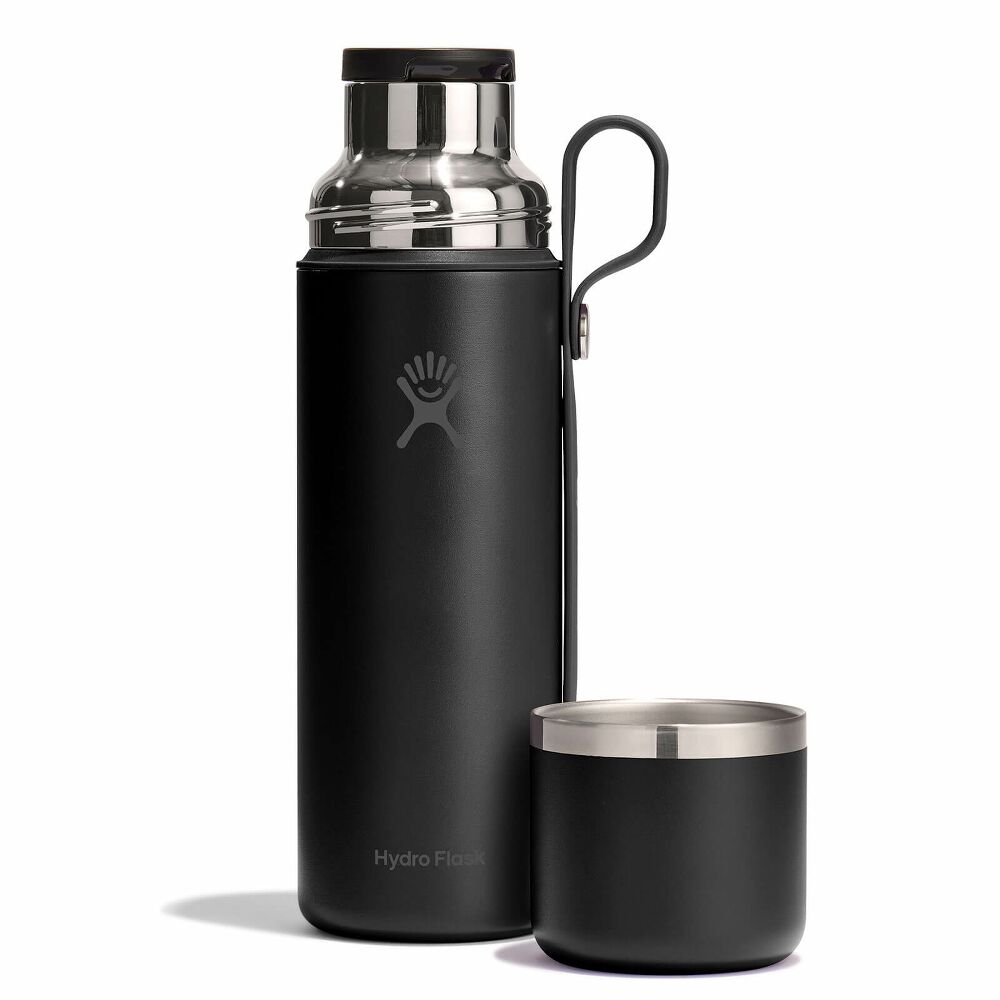 Hydro Flask Termoflaske med Kop, 793 ml - Sort Tonal