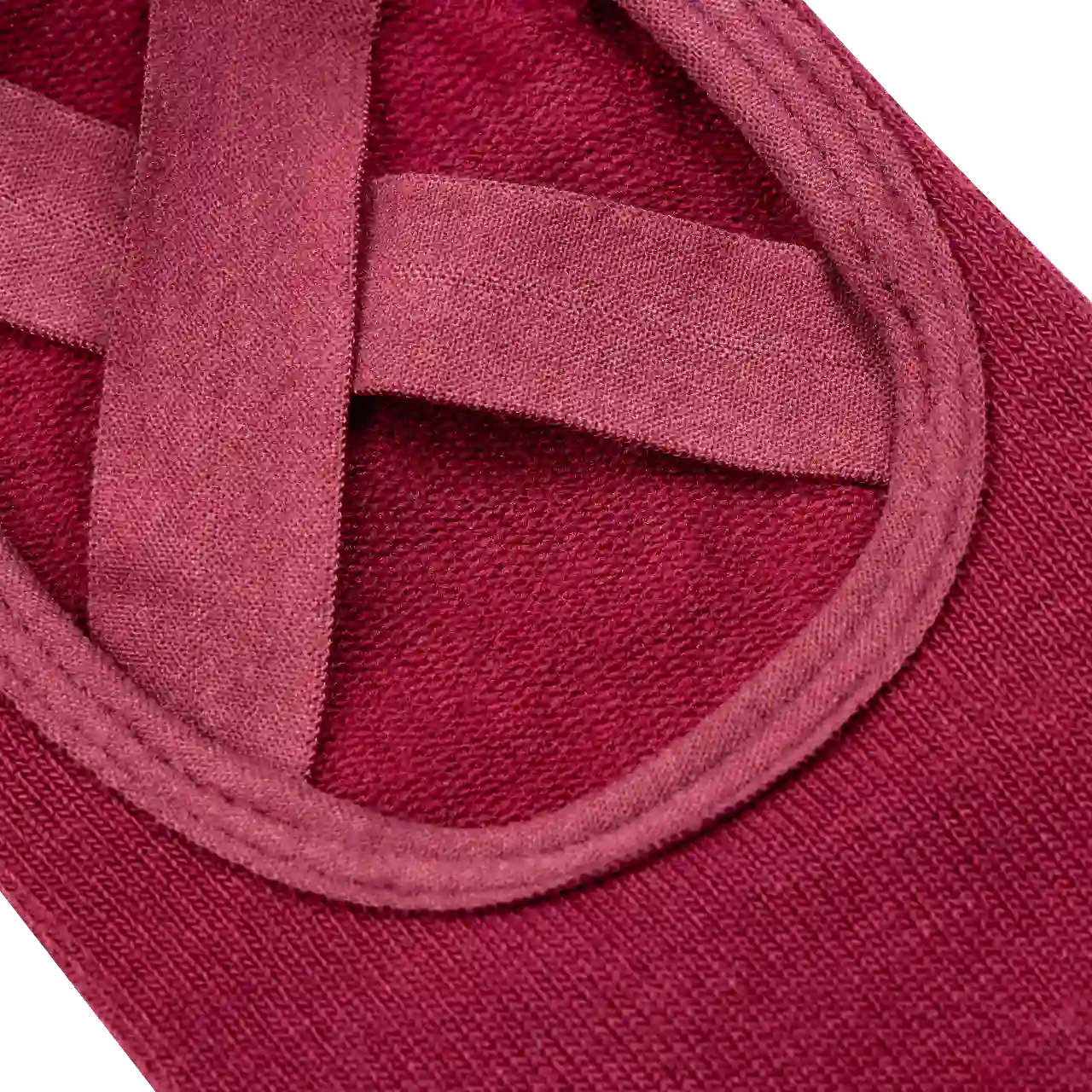 Gaiam Barre Yoga one-size grippy socks Cherry, detalje