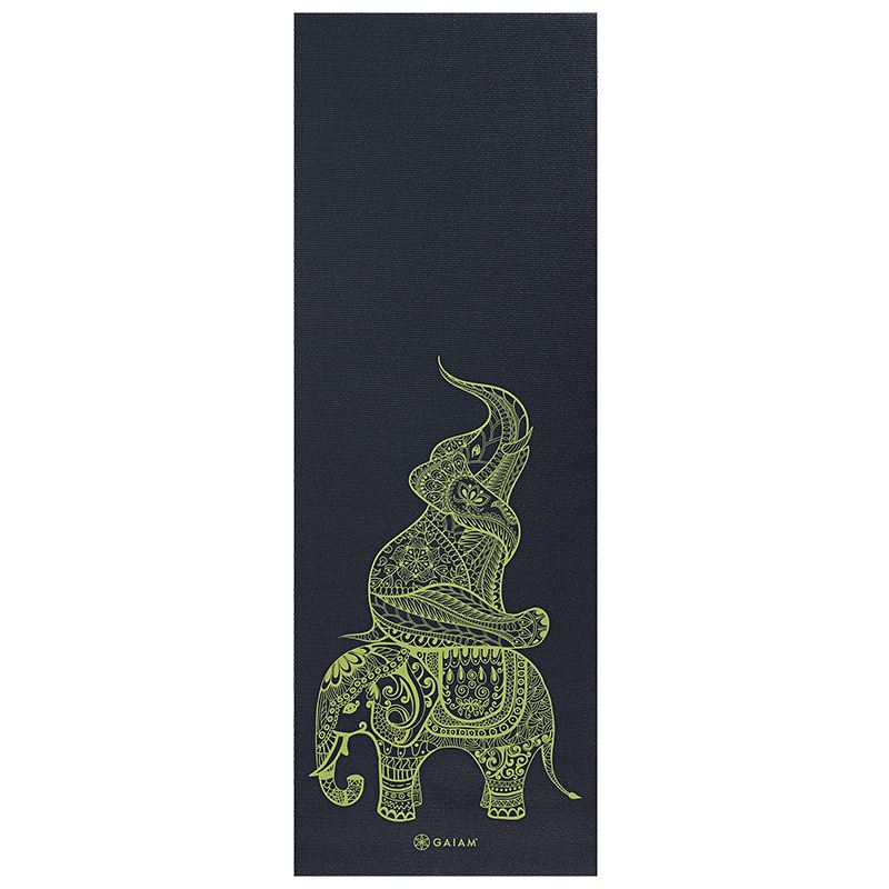 Gaiam Yoga måtte premium tribal wisdom