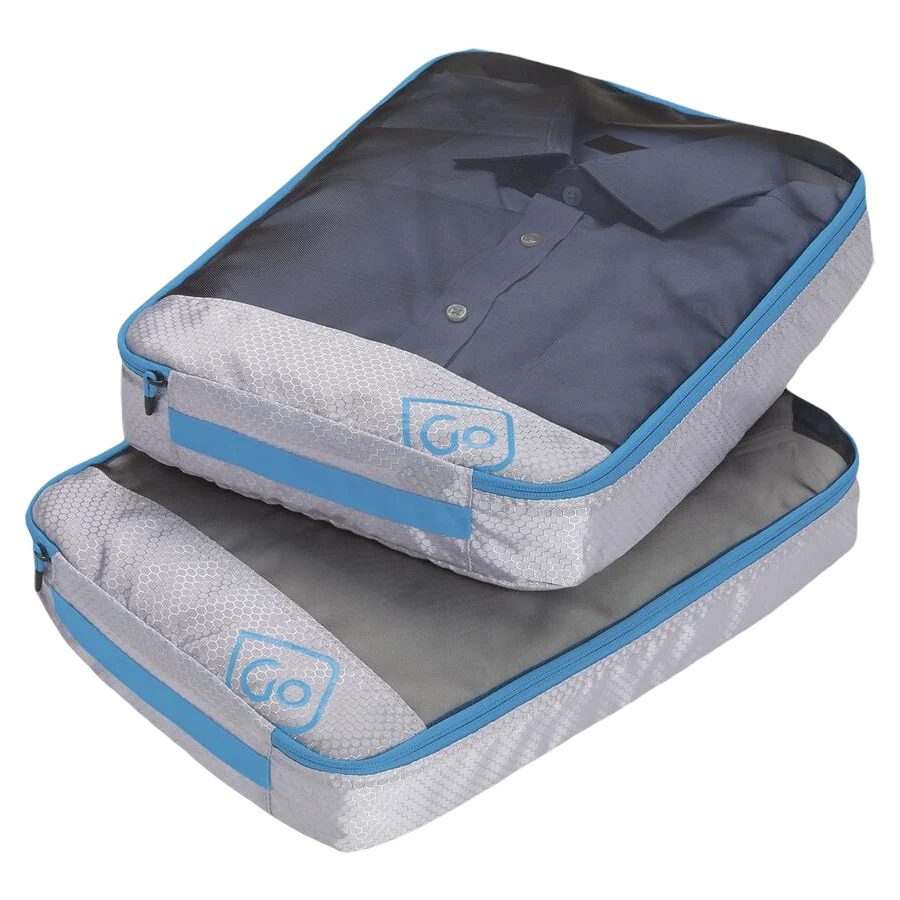 go travel blå pakkeposer sæt med 2