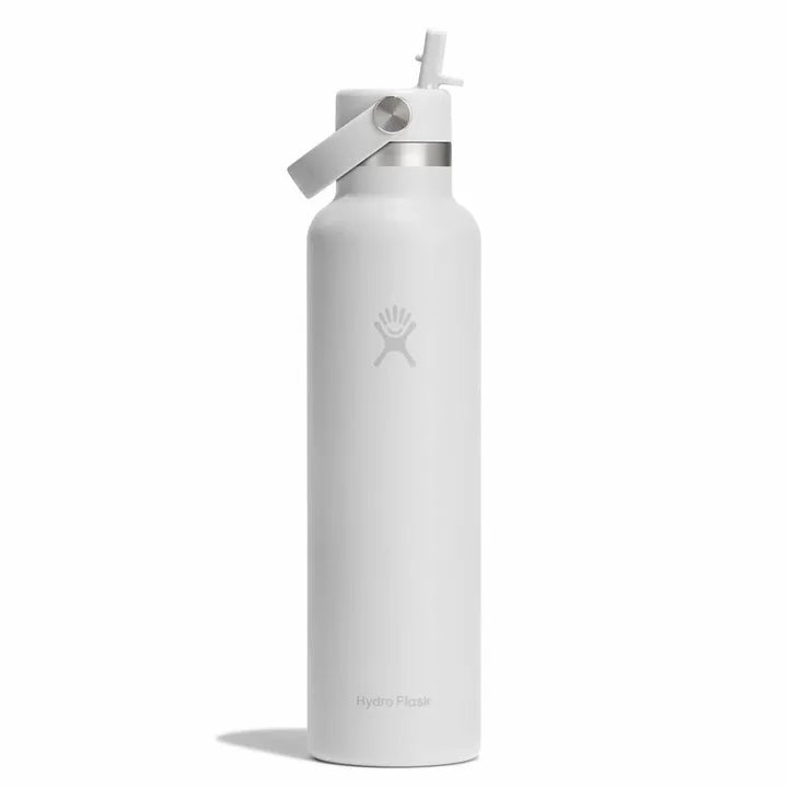Hydro Flask Standard Flex Straw Cap 621 ml White