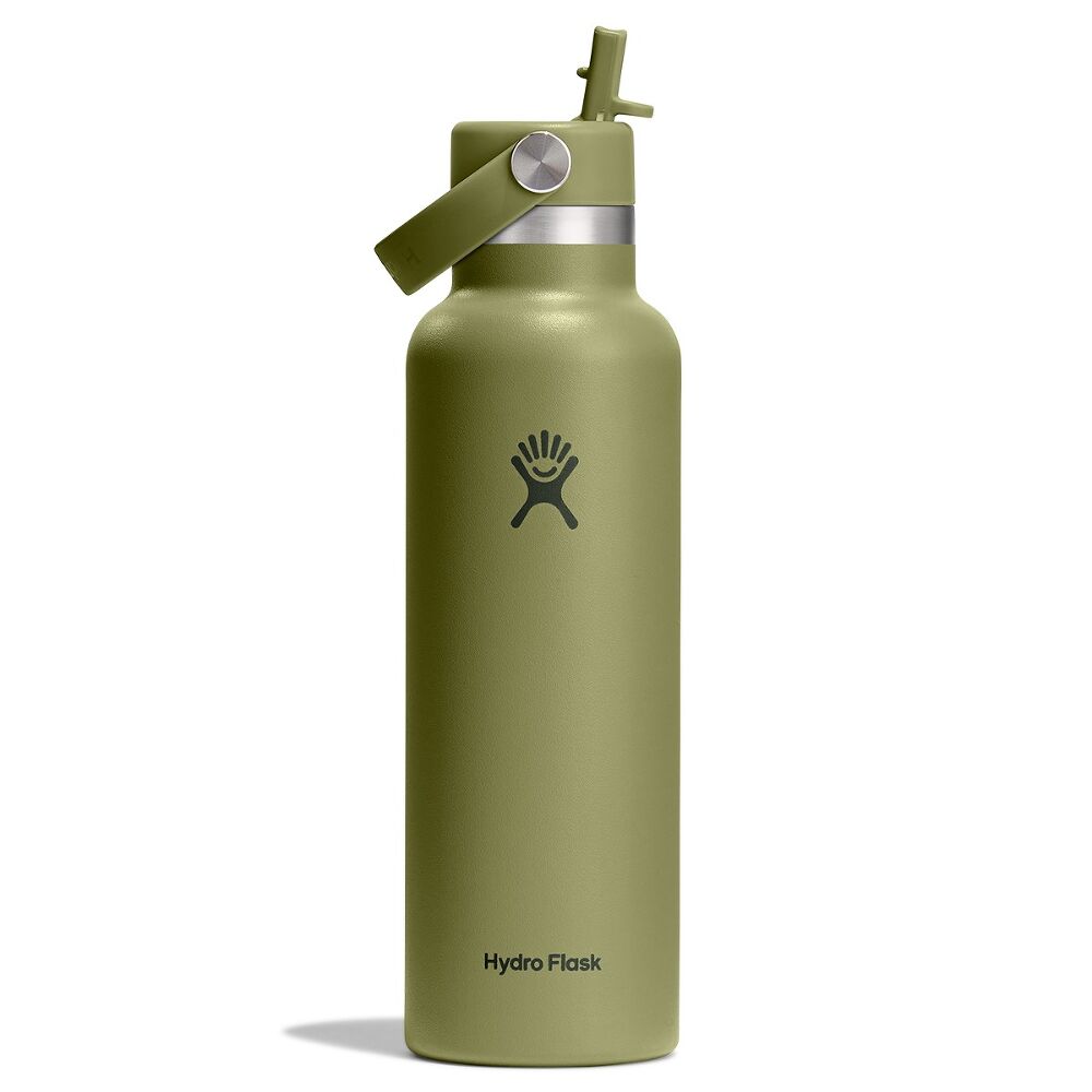Hydroflask standard mouth flex straw cap, 621 ml - Palmer Green