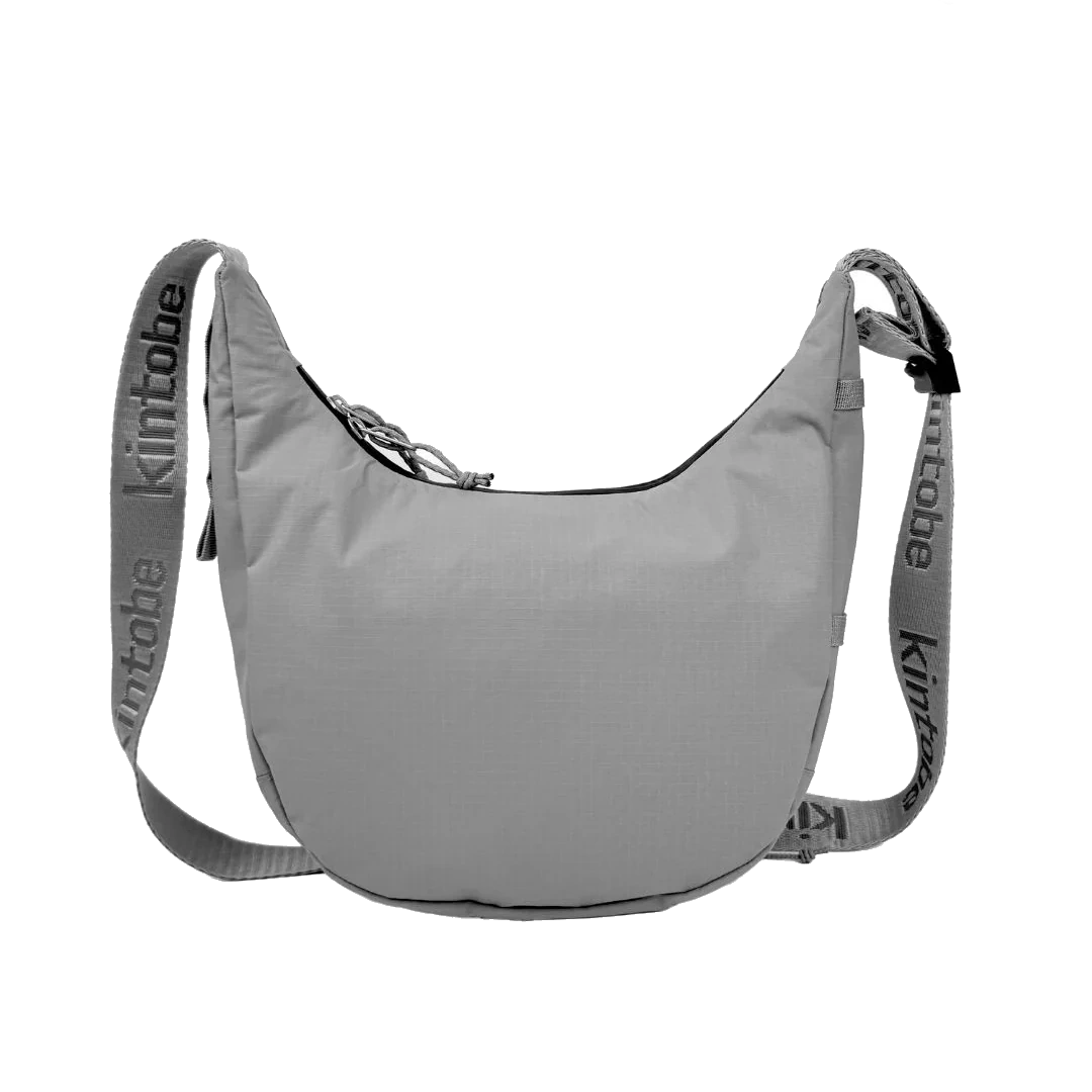kintob haze taske lysegrå, bagfra