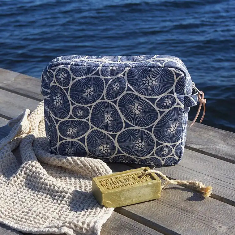 Ulrika Gylstad Korall blå XL toilettaske