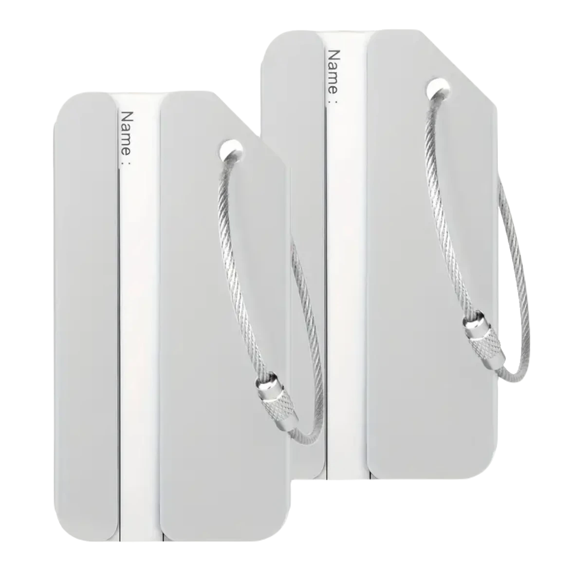 kuffertmærker alu metal