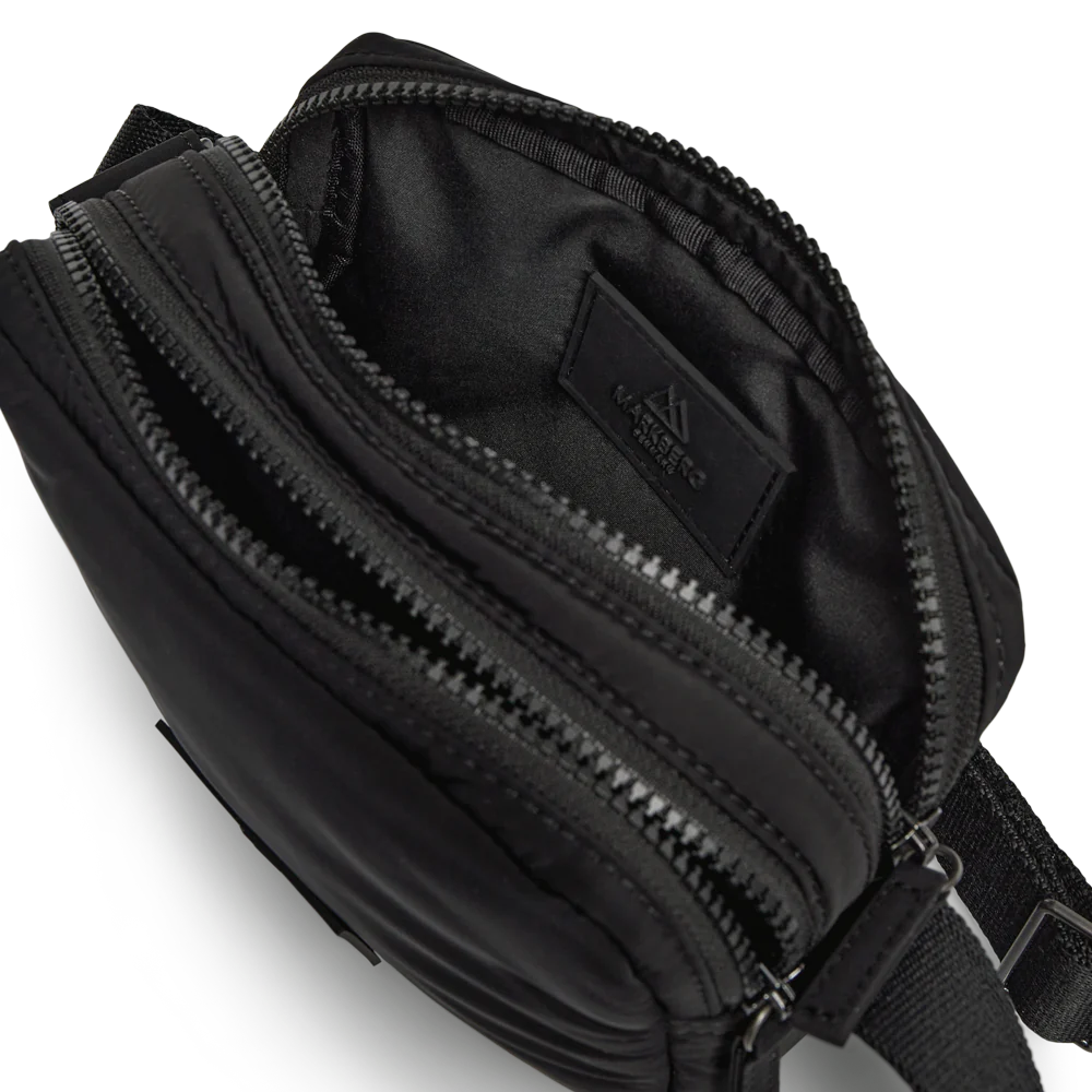 markberg mbg less crossbody taske sort, åben