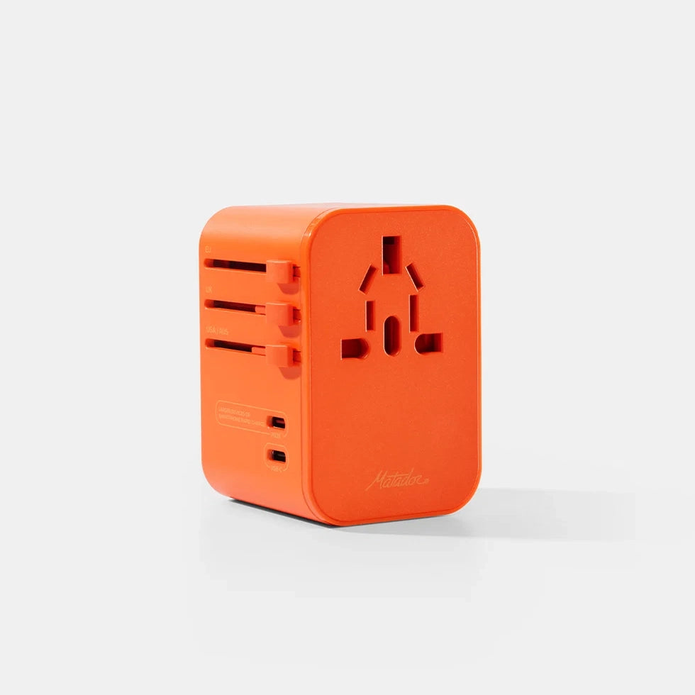 Matador Globalt rejseadapter Orange