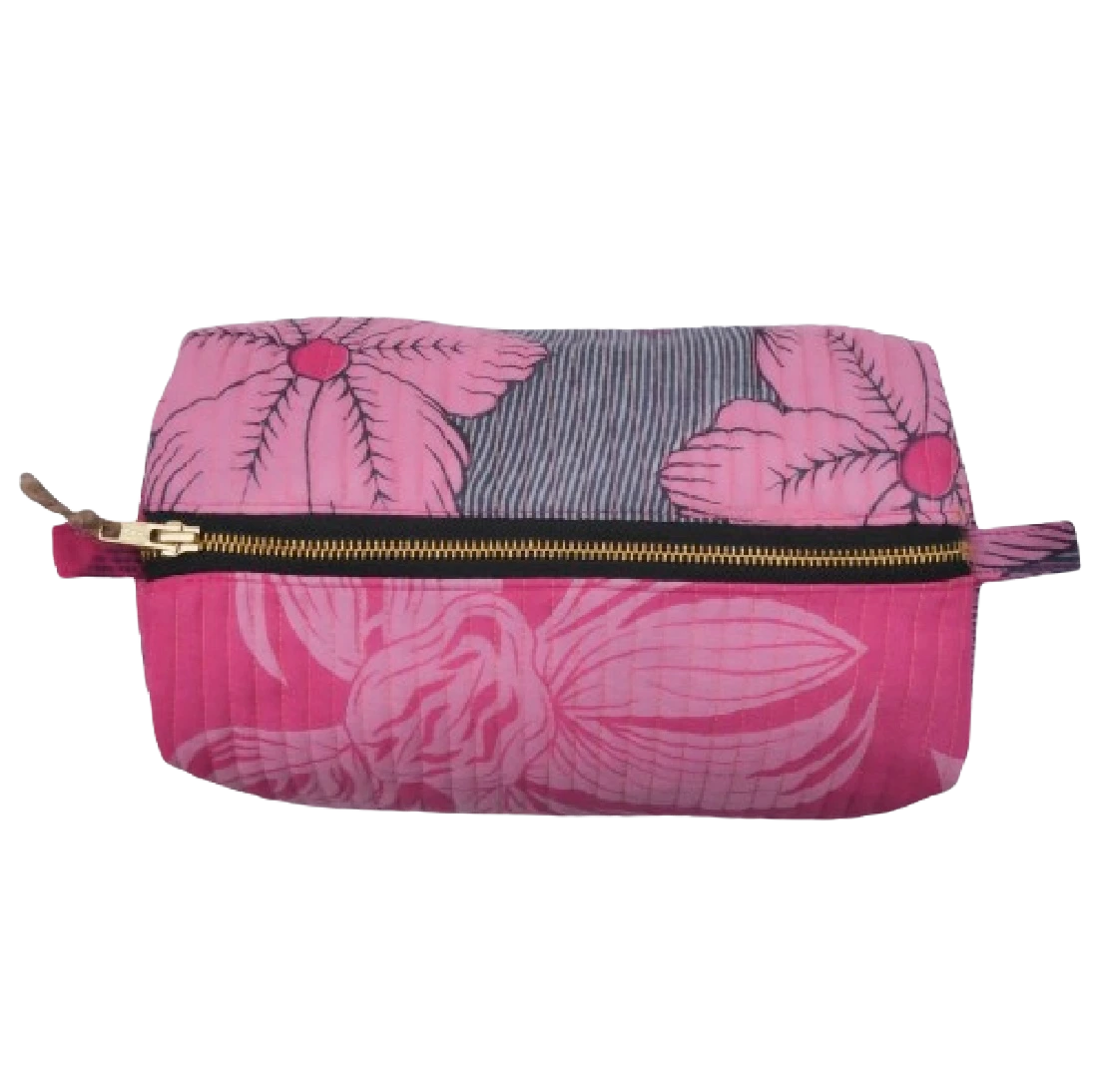 NariKind Toilettaske Pink med mønster. Stor