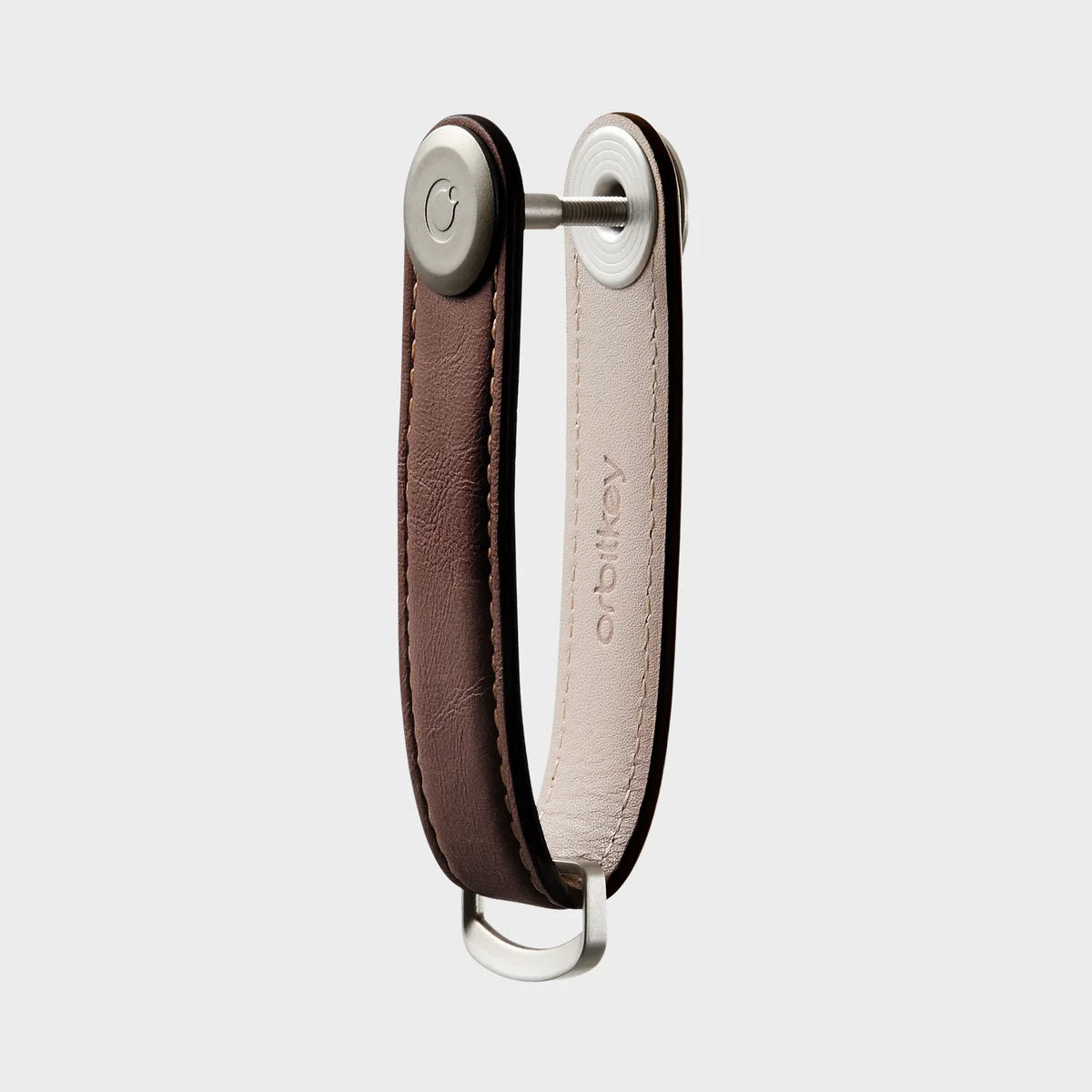 Orbitkey Leather Key Organizer Espresso/brun