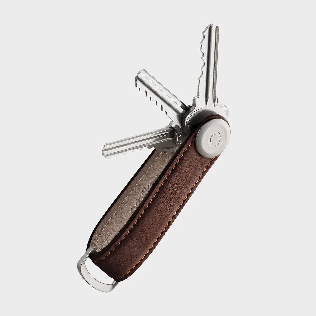 Orbitkey Leather Key Organizer Espresso/brun
