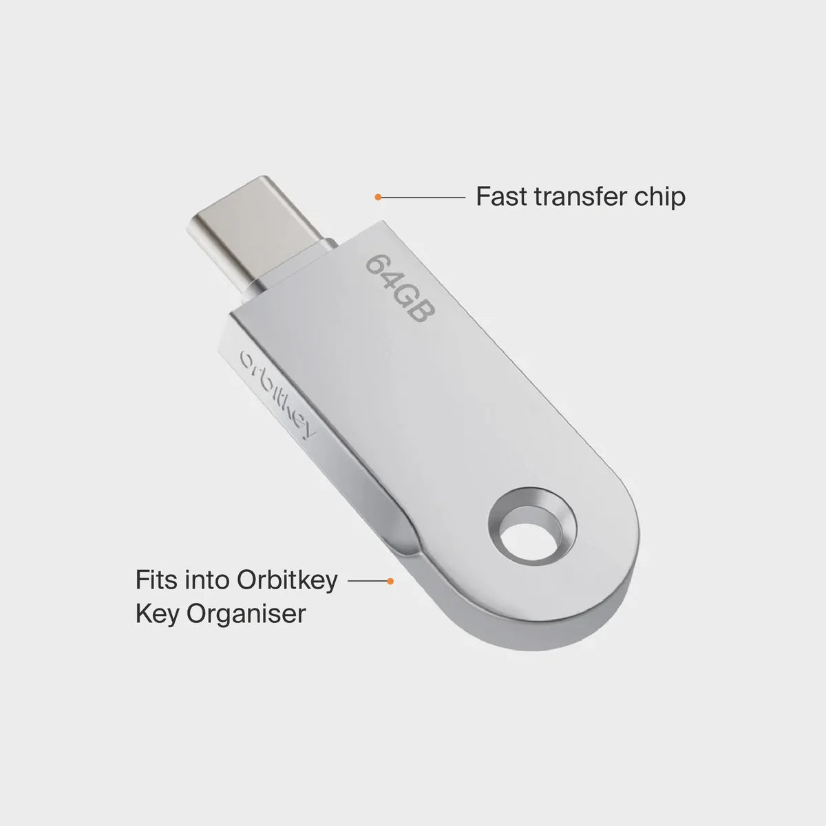 Orbitkey USB-C 4 GB tec spec