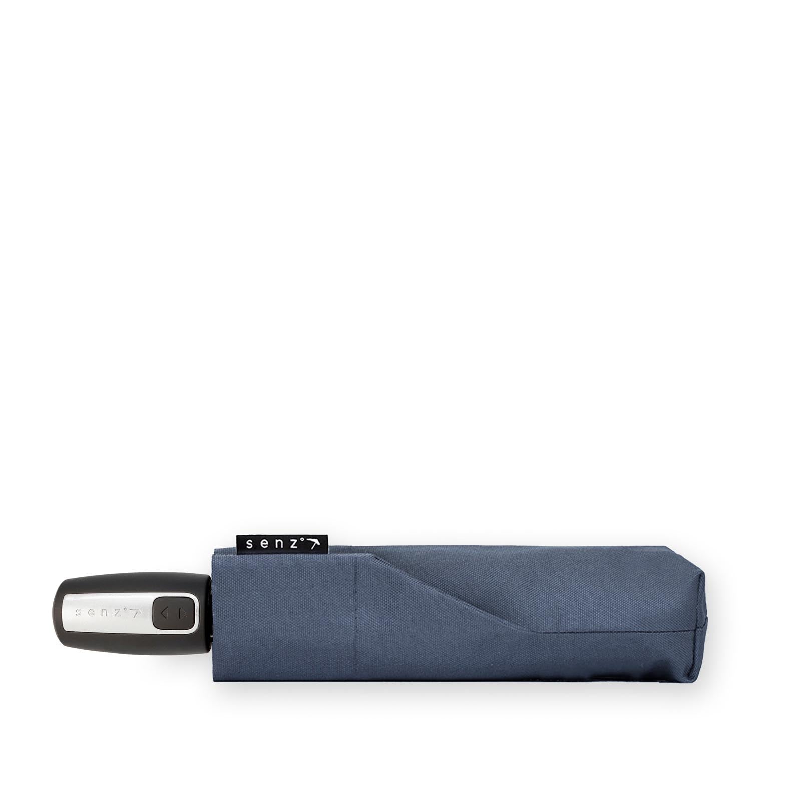 senz mini automatisk stormparaply, navy, i etui