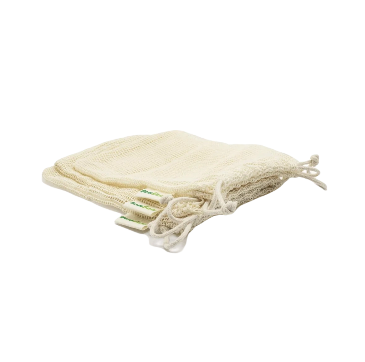 Flere Bambaw mesh små bomuldsposer