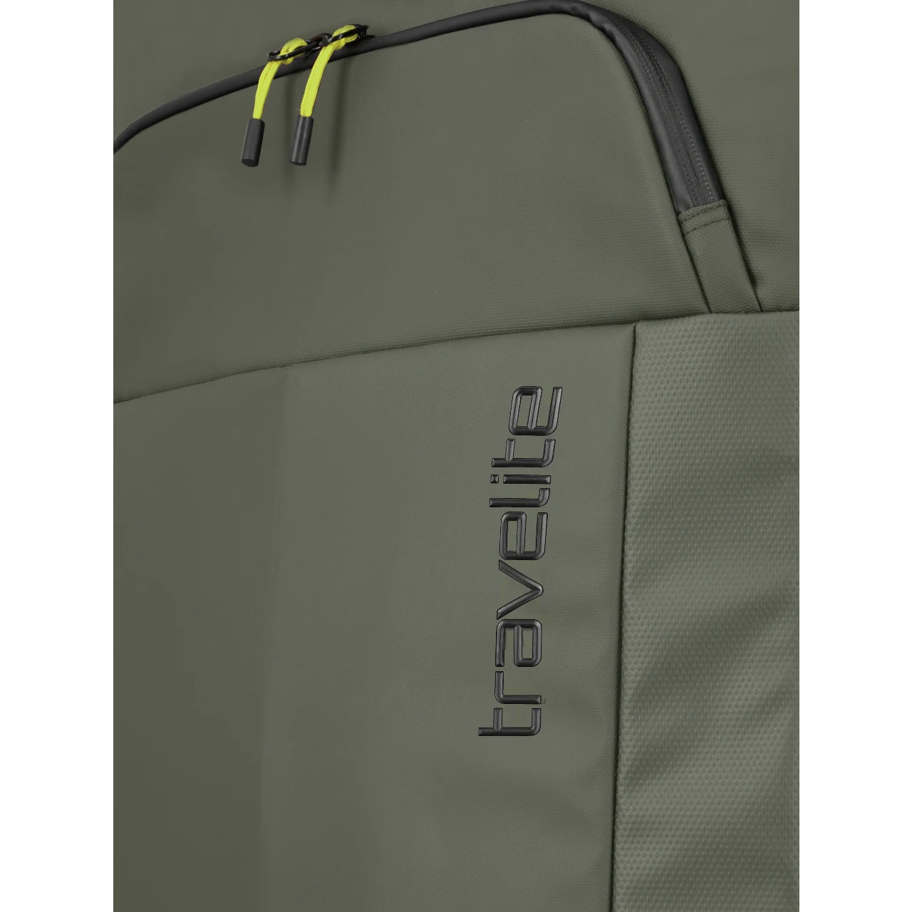 travelite briize kuffert khaki, detalje