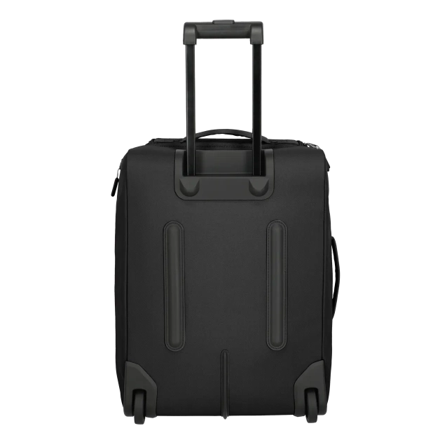 travelite kick off lille rejsetaske på hjul, sort, sor, bagfra