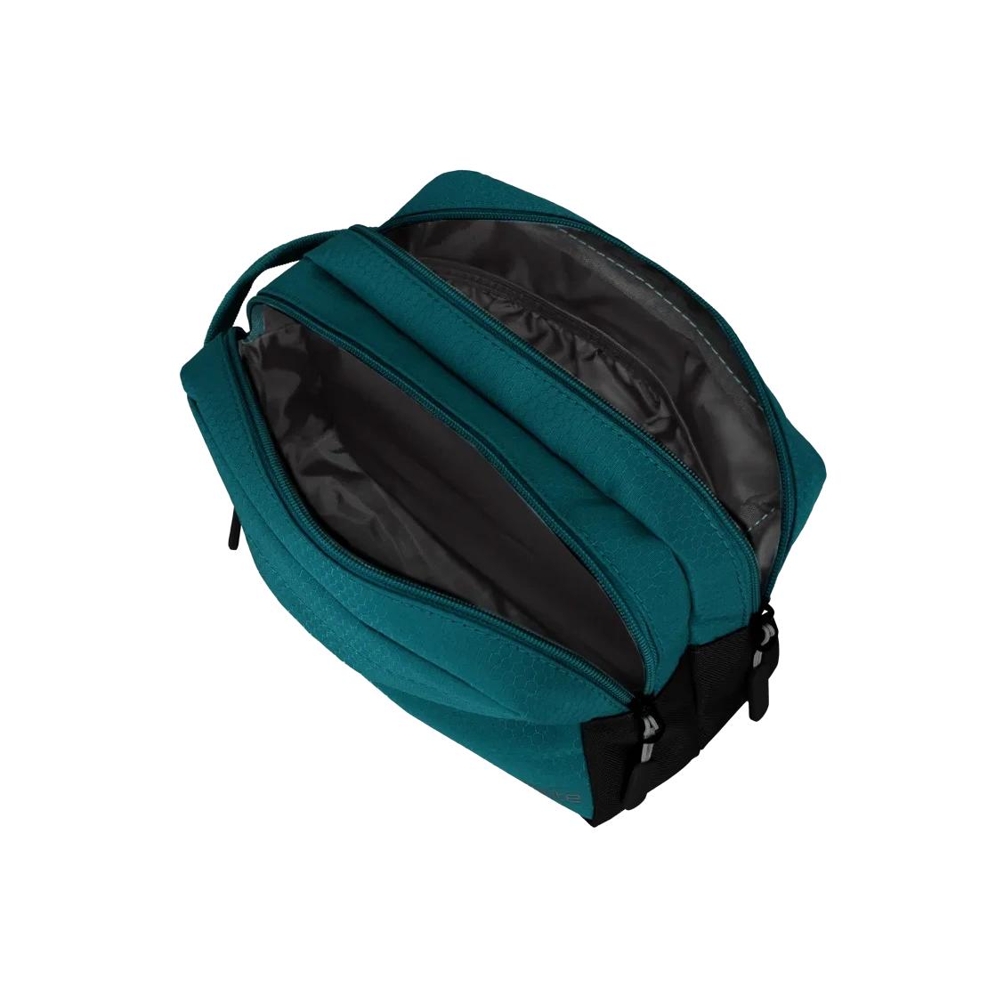 Travelite kickoff toilettaske-petrol, åben