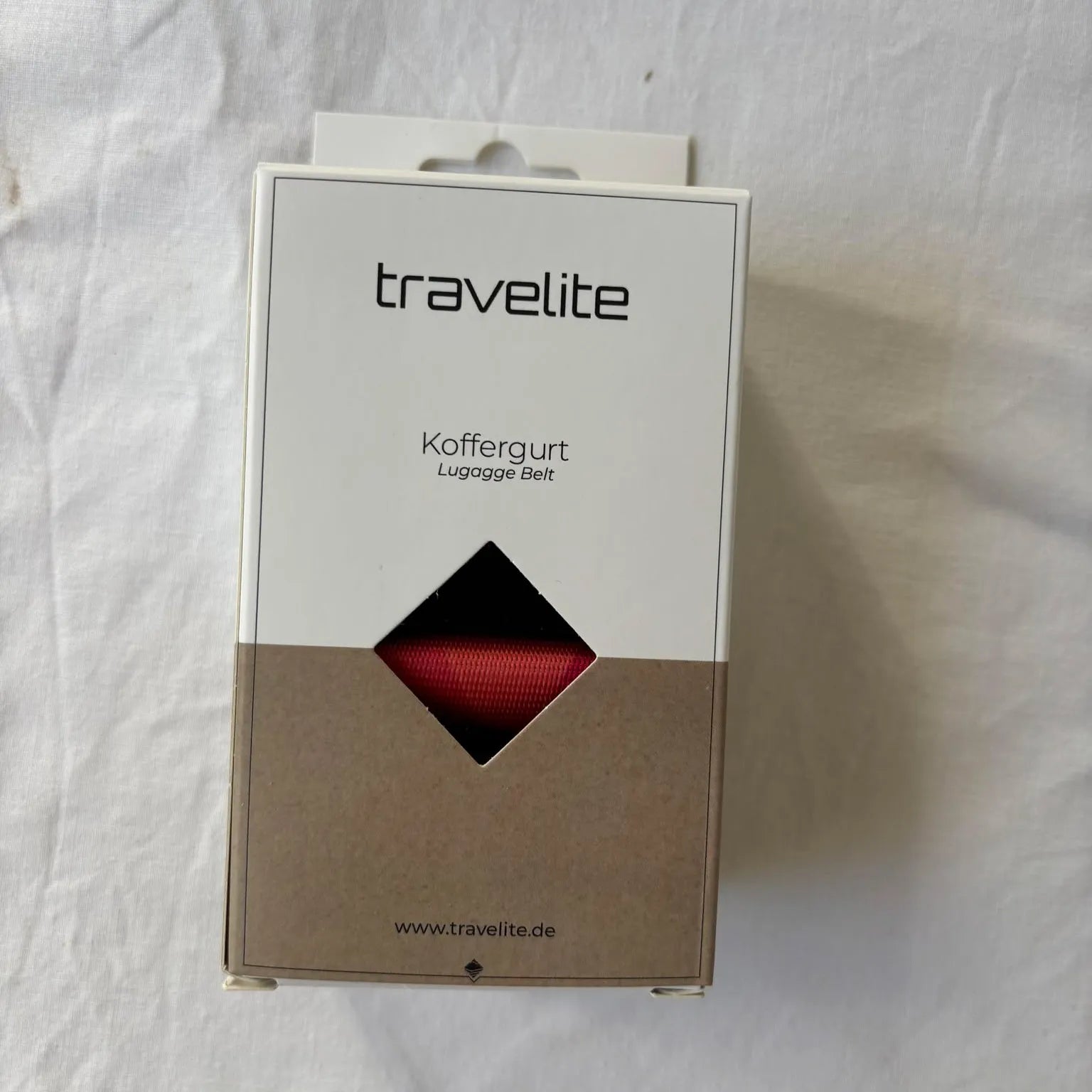 travelite kuffertrem -emballeret-rød