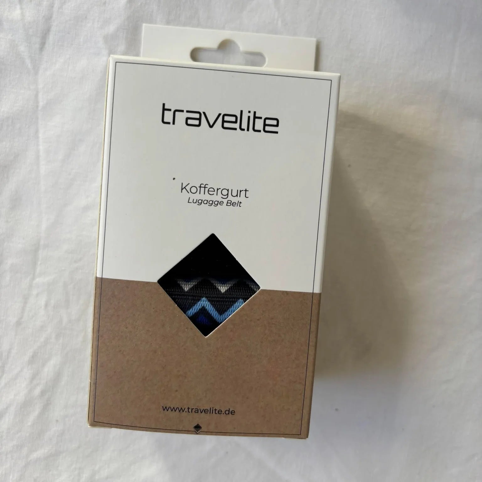 travelite kuffertrem zigzag mønster, emballeret