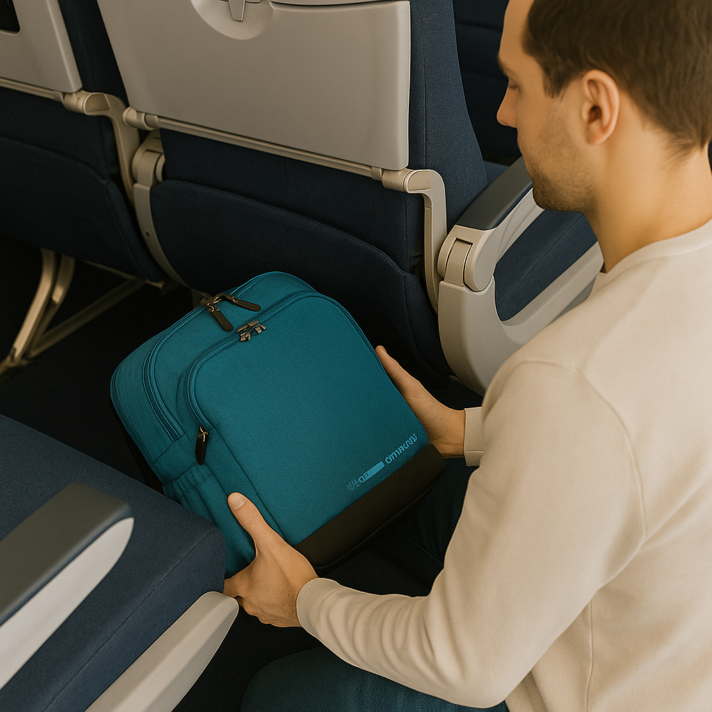 Travelite kuffert med lås