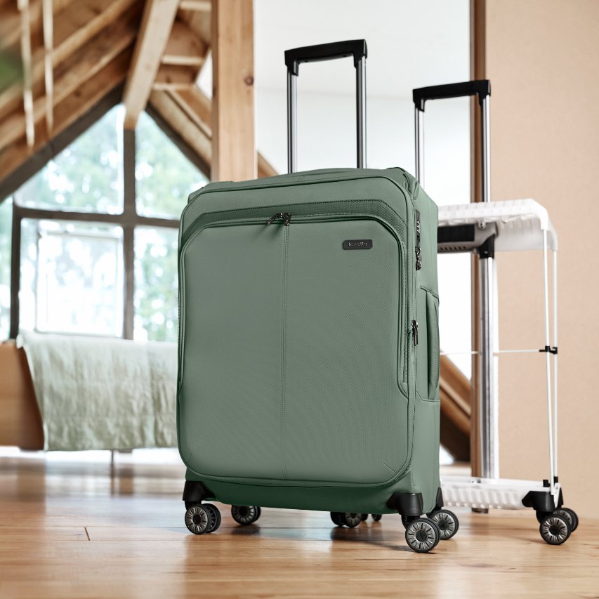 Travelite Priima Medium Kuffert Olivengrøn