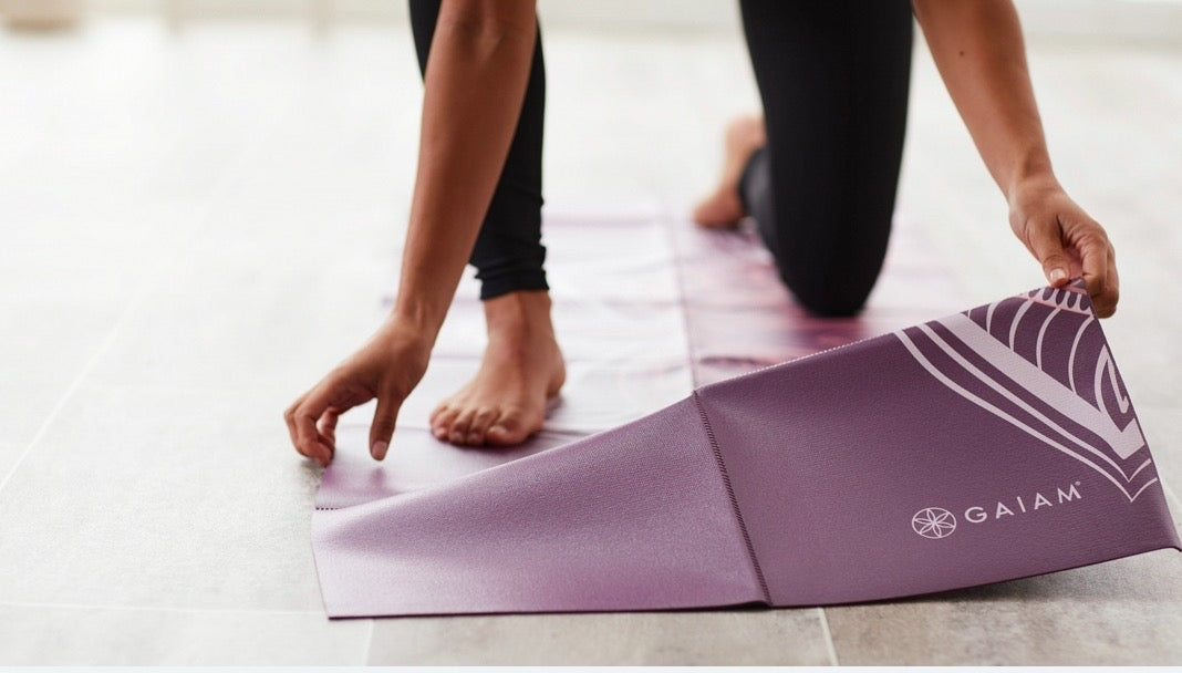 Yoga måtte til rejsen