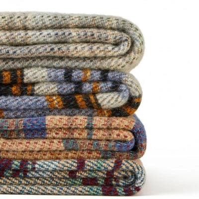 TEKO Scottish Recycled Wool Eco Blanket - Outdoortæppe